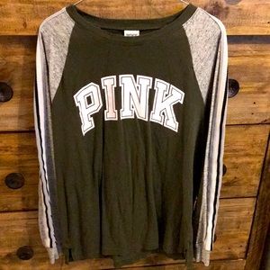 Pink long sleeve tee